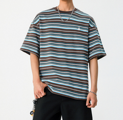 Color Clash Stripes Tee
