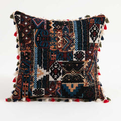 Morocco Pillow Case Tassels Pillow Covers