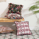 Morocco Pillow Case Tassels Pillow Covers
