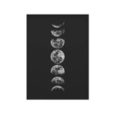 Affiche des phases de la lune