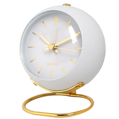 Horloge de table ronde minimaliste