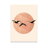 Affiche du visage de la lune