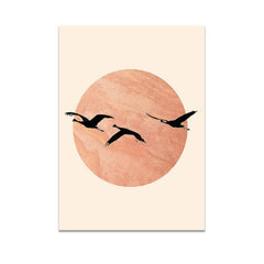 Affiche du visage de la lune