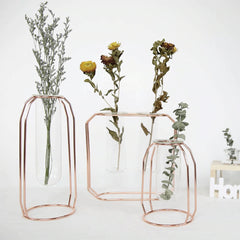 Geometrische Röhrenvase