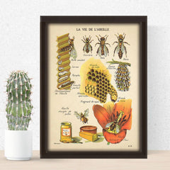 Affiche « Sauver les abeilles »