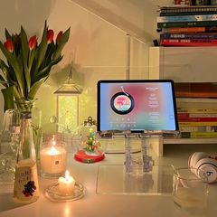 Support de tablette transparent