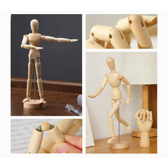Figurines en bois artistiques