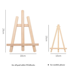 Support de tablette réglable en bois