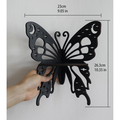 Butterfly Wooden Shelf