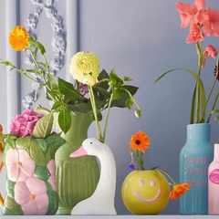 Vase Funky Swan