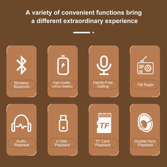 Enceinte Bluetooth Dark Academia