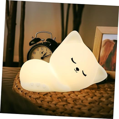 Lampe de nuit lumineuse en forme de chat