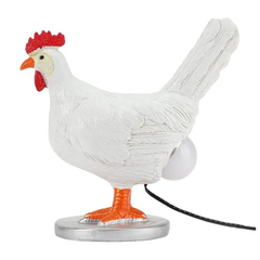 Schrullige Hühnerlampe