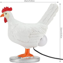 Schrullige Hühnerlampe