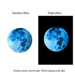 Sticker mural Lune lumineuse