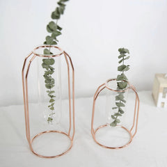 Geometrische Röhrenvase