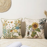 Vintage Flower Pillow Case Pillow Sham