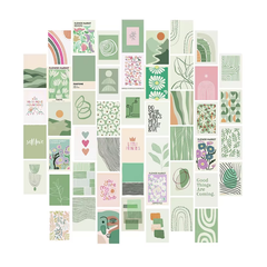 Sage Green Wall Collage