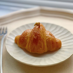 Croissant-Kerze