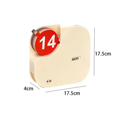 Calendrier perpétuel minimaliste