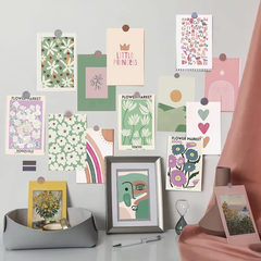 Sage Green Wall Collage