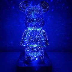 Teddybär-Nachttischlampe