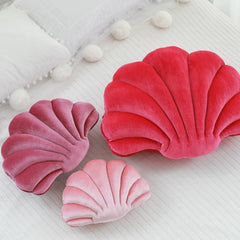 Muschelkissen aus Samt