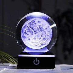 Boule de cristal de l'espace