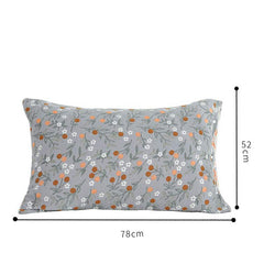 Rural Flower Pattern Pillowcases Pillow Shams (2PCS)
