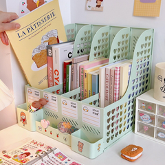 Schreibtisch-Bücher-Aufbewahrungsbox