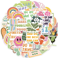 Autocollants de motivation pour ordinateur portable