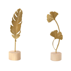 Décoration de chambre en feuille d'or