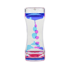 Sablier à bulles liquides
