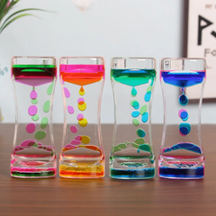 Sablier à bulles liquides