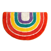 Tapis arc-en-ciel moelleux