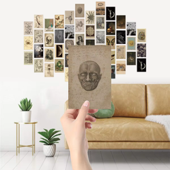 Collage mural de Darkest Academia