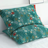 Rural Flower Pattern Pillowcases Pillow Covers (2PCS)