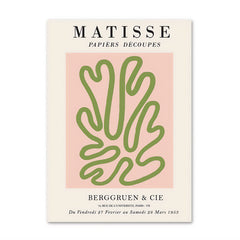 Affiche sur toile découpée de Matisse