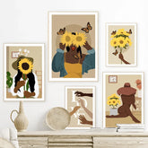 Affiches murales sur toile « Embrace Sunflowers »