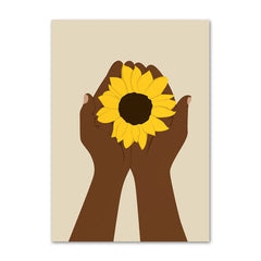 Embrace Sunflowers Galerie-Wand-Leinwandposter