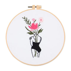 Kit de broderie esthétique DIY