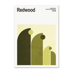 National Park Abstracts Canvas Posters