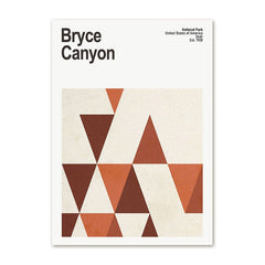 National Park Abstracts Canvas Posters