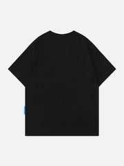 3D Dimensional Letters Tee