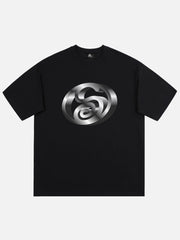 T-Shirt mit 3D-S-Print