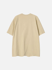 T-shirt imprimé figure abstraite