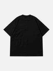 T-shirt graphique abstrait