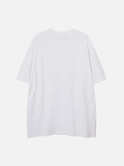 T-shirt imprimé portrait abstrait