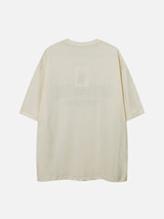 T-shirt imprimé abstrait