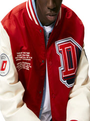 Jacken mit Alphabet-Stickerei -1309